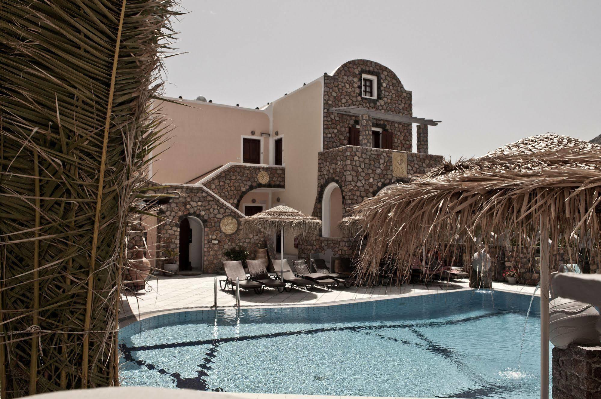 Polydefkis Hotel Kamari  Exterior photo