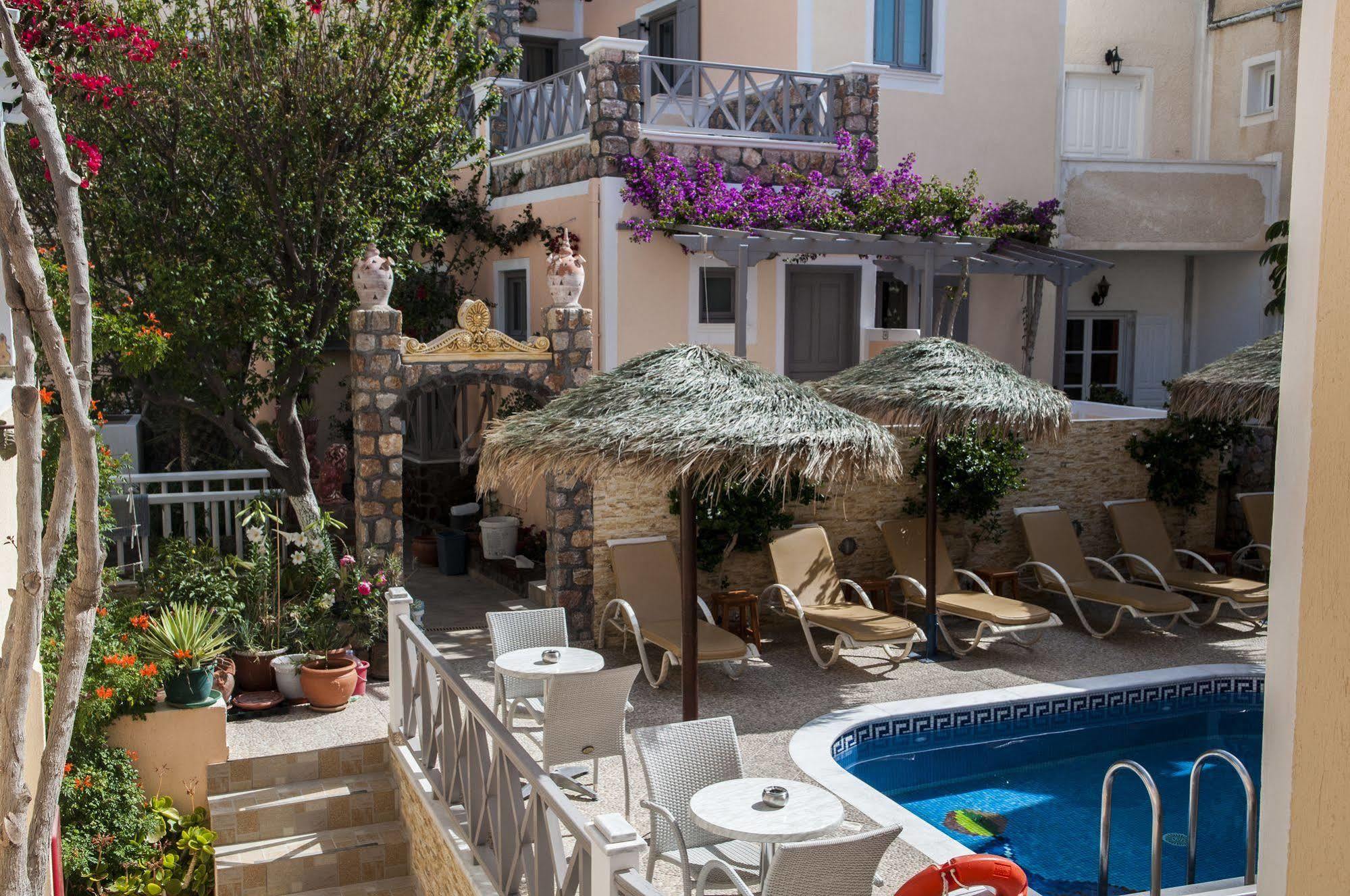 Polydefkis Hotel Kamari  Exterior photo