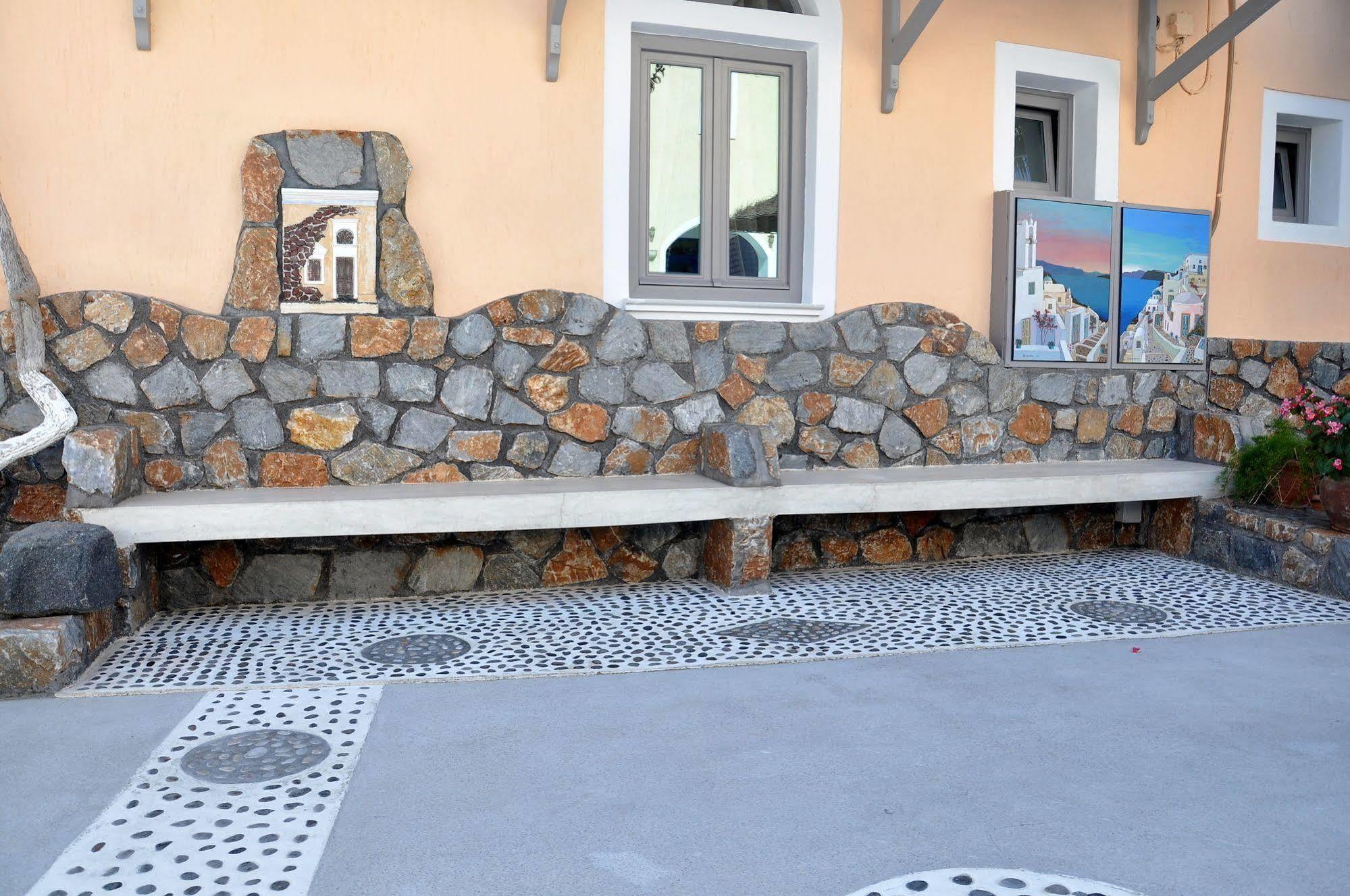 Polydefkis Hotel Kamari  Exterior photo